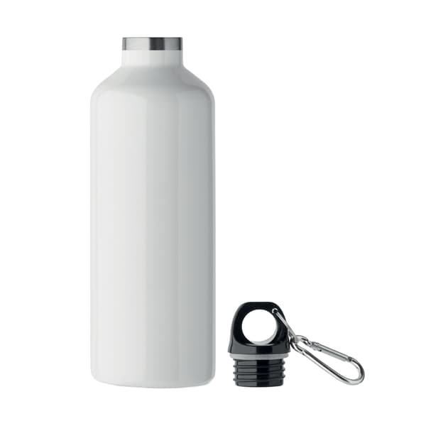 MidOcean Carabi Dubbelväggig 500ml Flaska One Size Vit White One Size