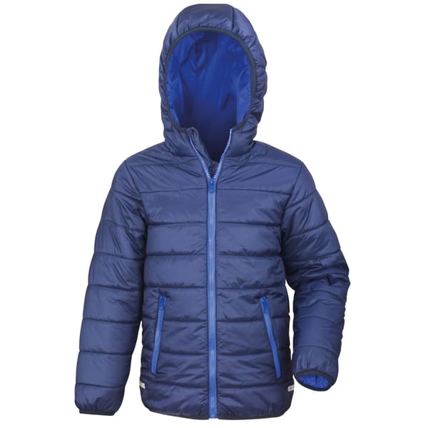 Result Core Barn/Barn Padded Jacka 3-4 År Marinblå Navy Blue 3-4 Years