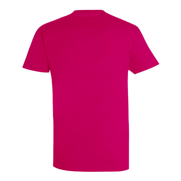 SOLS Herr Imperial Heavyweight Kortärmad T-shirt L Fuchsia Fuchsia L