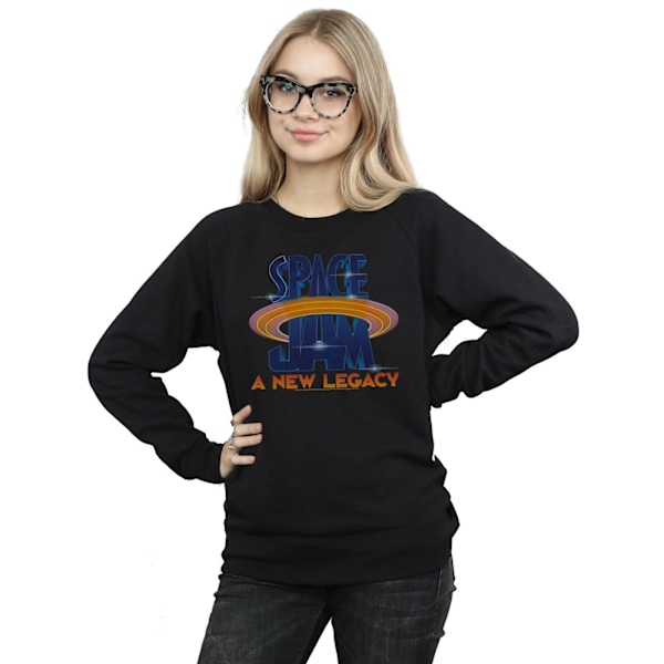 Space Jam: A New Legacy Dam/Dam Movie Logo Sweatshirt S B Black S