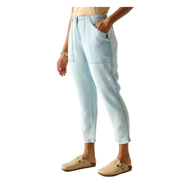 Regatta Dam Shorebella Capri Byxor 14 UK Chambray Chambray 14 UK