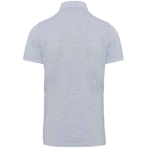 Kariban Herr Piqué Stud Front Polo Shirt S Vit White S