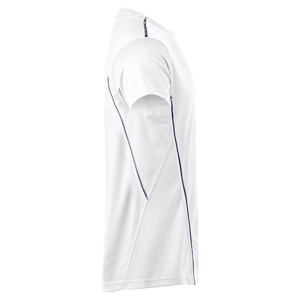 Clique Unisex Adult Ice Sport T-Shirt XXL Vit/Marinblå White/Navy XXL
