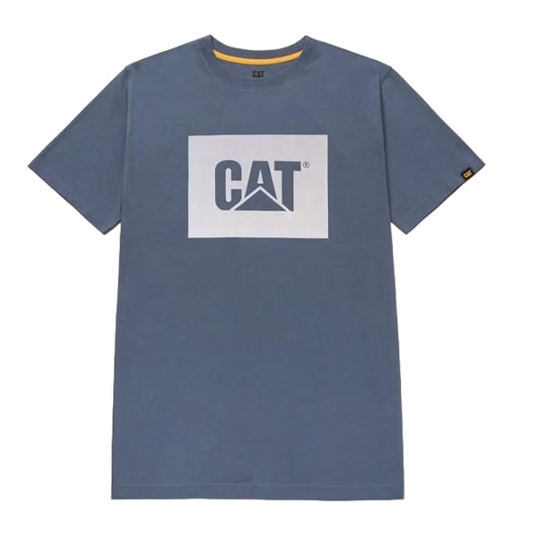 Caterpillar Mens Graphic Print T-Shirt XL Coronet Blue Coronet Blue XL