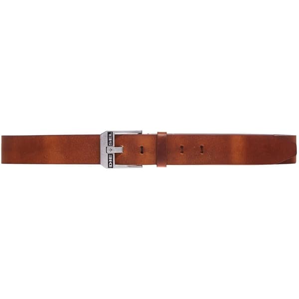Diesel Herr Bluestar Buffelläderbälte 105cm Brun Brown 105cm