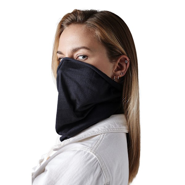 Beechfield Återvunnen Snood En Storlek Svart Black One Size