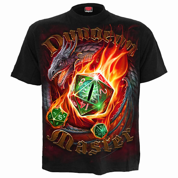 Spiral Direct Unisex Vuxen Dungeon Master T-Shirt M Svart Black M