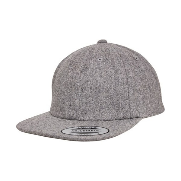 Flexfit Unisex Adult Melton Cap One Size Grey Grey One Size