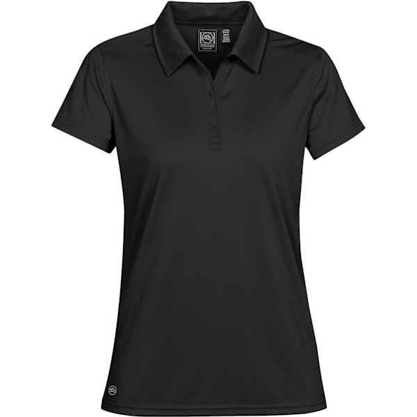 Stormtech Dam/Kvinnor Eclipse H2X-Dry Pique Polo XL Svart Black XL