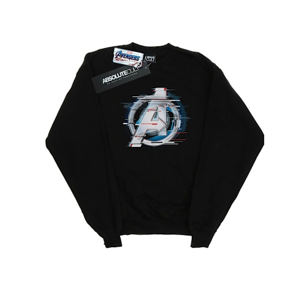 Marvel Mens Avengers Endgame Team Tech Logo Sweatshirt 4XL Svart Black 4XL