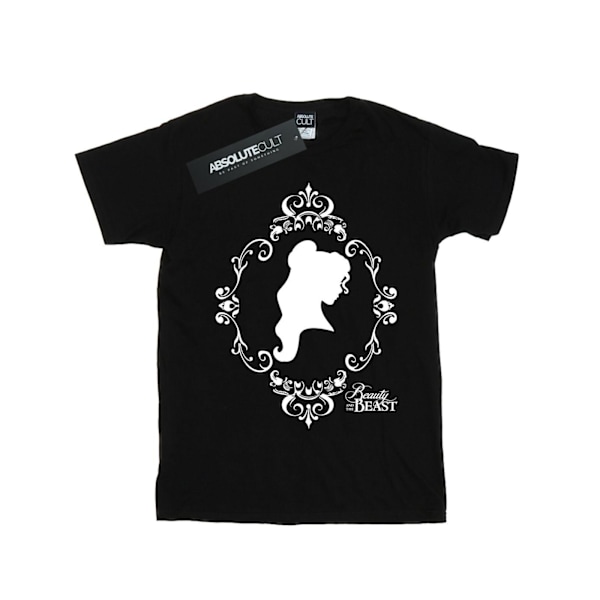 Disney Princess Herr Belle Silhouette T-shirt L Svart Black L