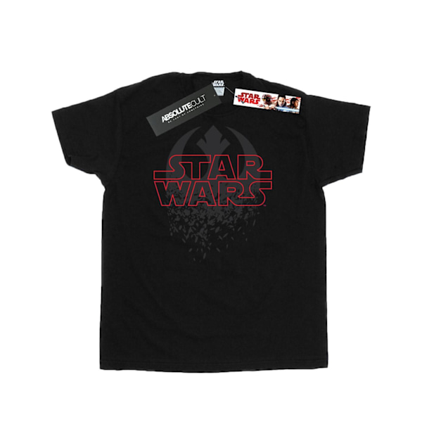Star Wars The Last Jedi Shattered Emblem T-shirt för män, 3XL, svart Black 3XL