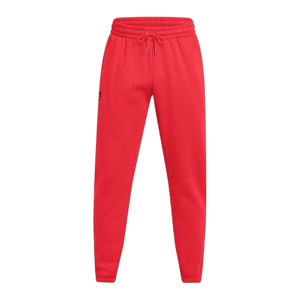 Under Armour Herr Essential Fleece Joggers M Röd Red M