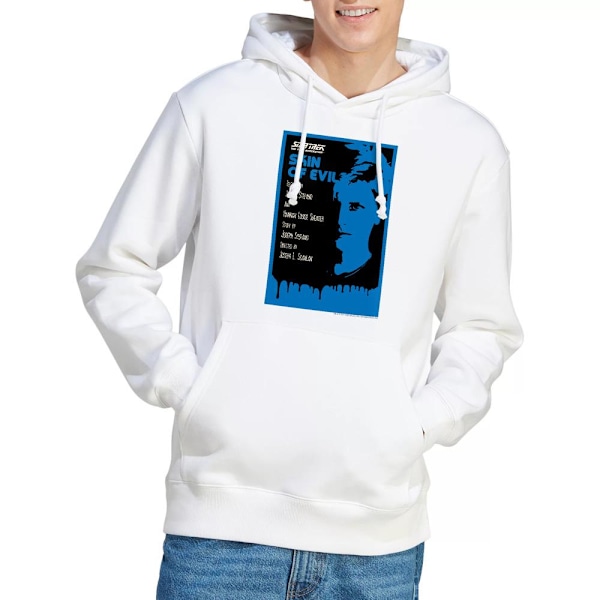 Star Trek Herr The Next Generation Säsong 1 Avsnitt 23 Hoodie M White M