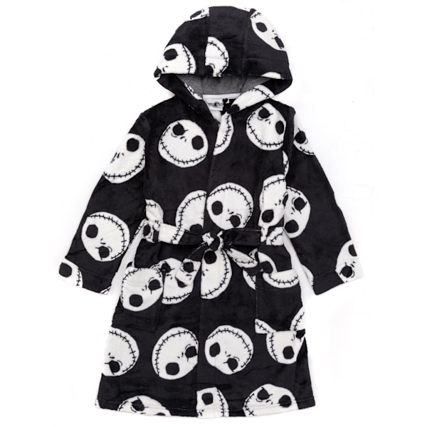 Nightmare Before Christmas Barn/Barnkläder Robe 3-4 År Svart/ Black/White 3-4 Years