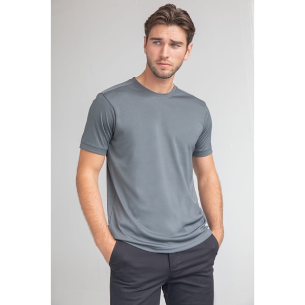 Henbury HiCool Performance T-shirt S Charcoal för män Charcoal S