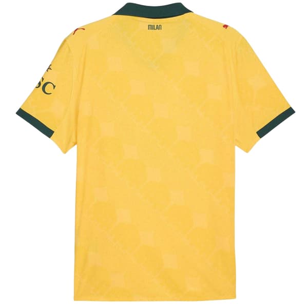 AC Milan Herr Authentic 25/26 Tredjetröja M Gul/Grön Yellow/Green M