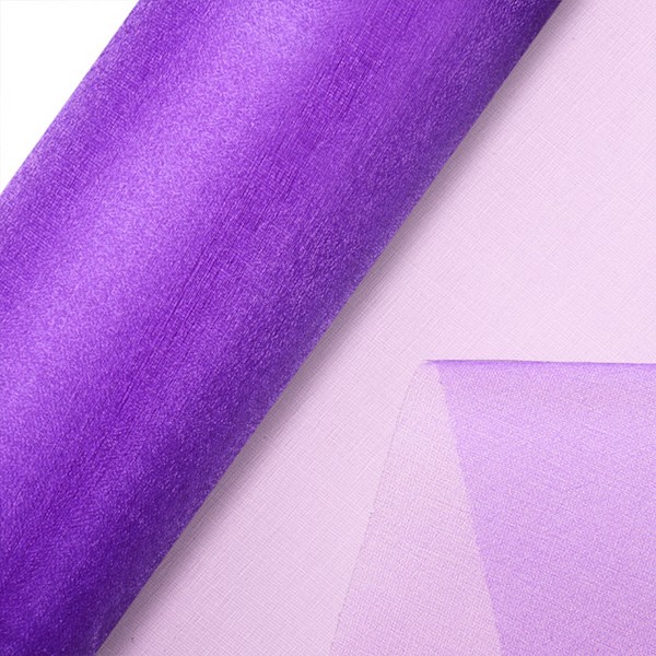 Club Green Organza 10 Meter Snö Voile Rulle 10 Meter Lila Purple 10 Metres