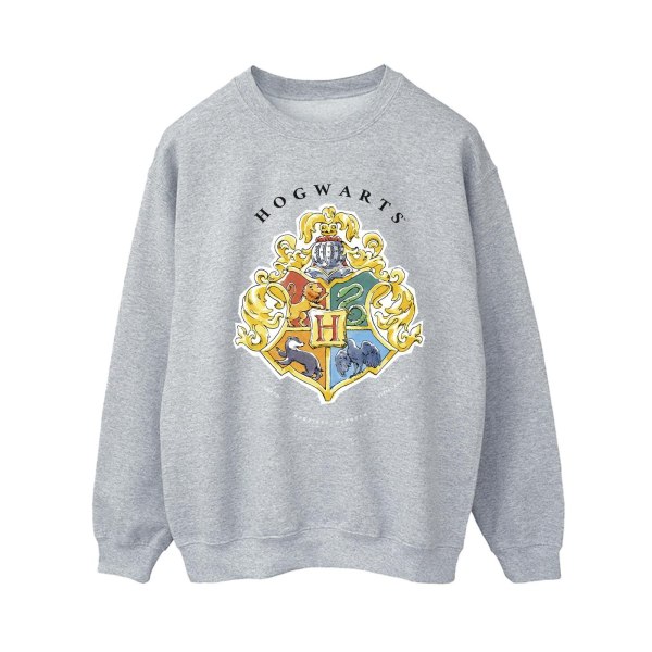 Harry Potter Dam/Dam Hogwarts Skole Emblem Sweatshirt XX Sports Grey XXL