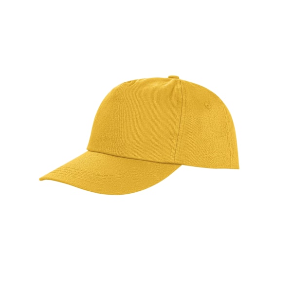Result Unisex Core Houston 5 Panel Printers Baseball Cap One Si Yellow One Size