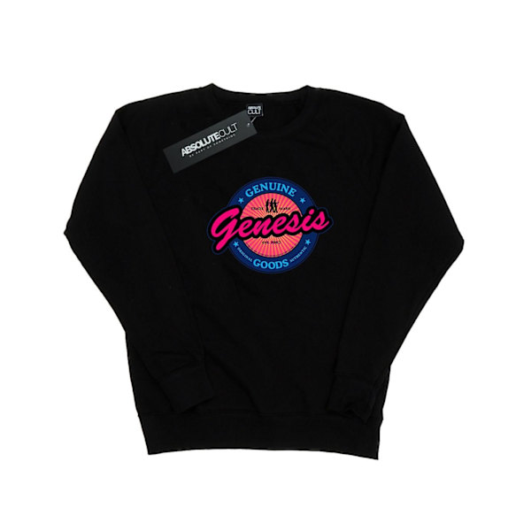 Genesis Dam/Dam Neon Logo Sweatshirt L Svart Black L