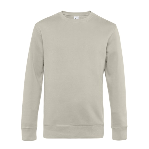 B&C Herr King Sweatshirt XL Grå Dimma Grey Fog XL