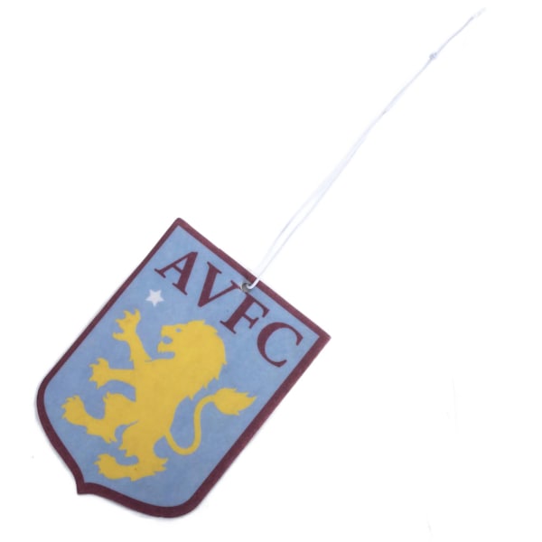 Aston Villa FC Crest Luftfräschare One Size Sky Blue/Claret/Yel Sky Blue/Claret/Yellow One Size