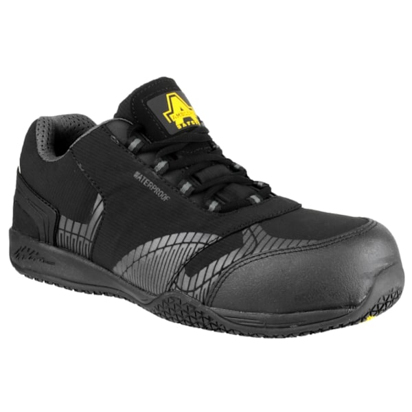 Amblers Safety FS29C Säkerhetsskor för Herr 6 UK Svart Black 6 UK