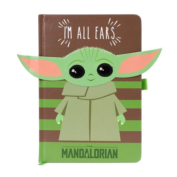 Star Wars: The Mandalorian Im All Ears A5 Notebook A5 Grön/Bro Green/Brown A5