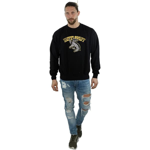 Harry Potter Herr Hufflepuff Bomullströja S Svart Black S