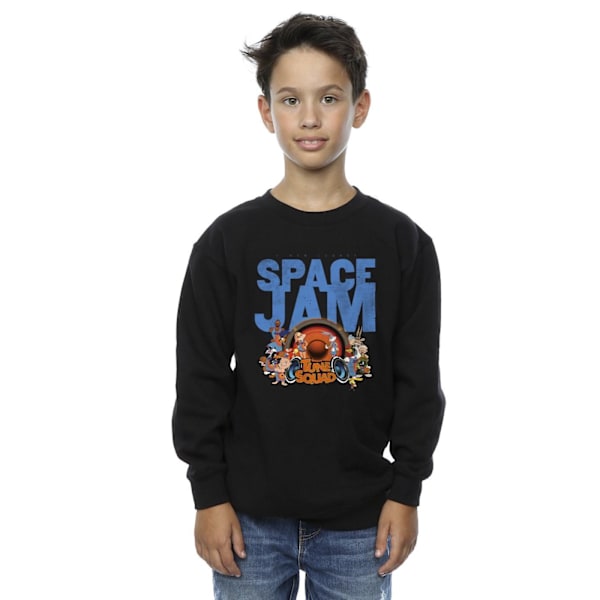 Space Jam: A New Legacy Boys Tune Squad Sweatshirt 7-8 år Blå Black 7-8 Years