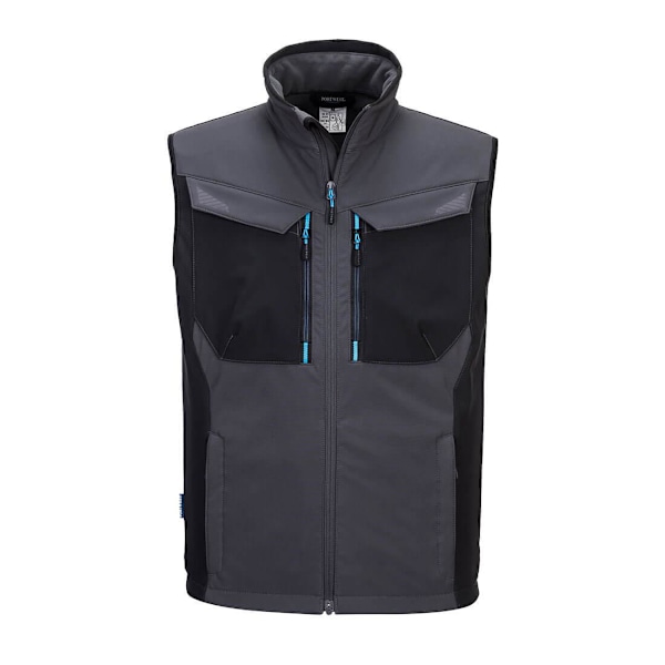 Portwest Herr WX3 Softshell Väst XL Metallgrå Metal Grey XL