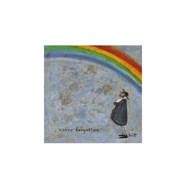 Sam Toft Never Forgotten Print 30cm x 30cm Multifärgad Multicoloured 30cm x 30cm