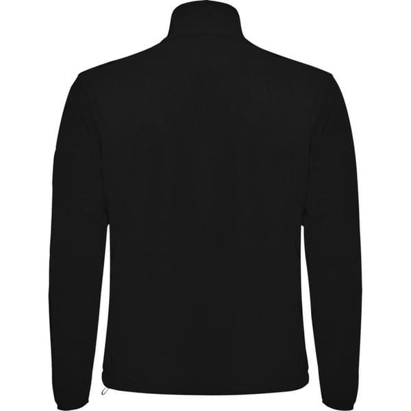 Roly Luciane Fleecejacka med Full Dragkedja för Män XXL Solid Svart Solid Black XXL