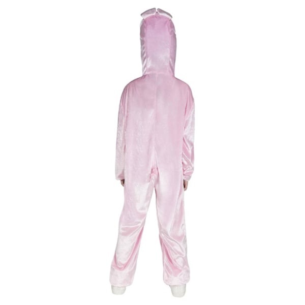 Smiffys Barn/Barn Pigga Kostym Jumpsuit 13-14 År Rosa Pink 13-14 Years