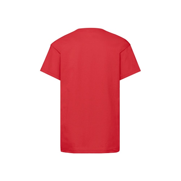 Fruit of the Loom Barn/Barn Original T-shirt 5-6 år Röd Red 5-6 Years