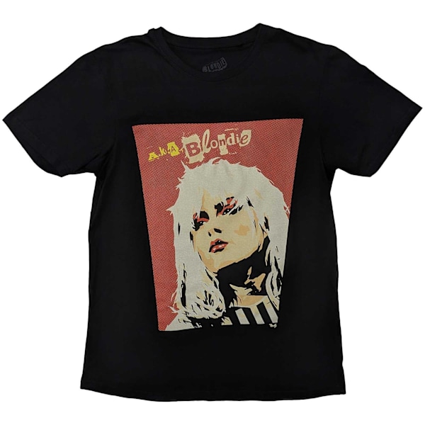 Blondie Unisex Adult AKA Pop Art T-Shirt XXL Svart Black XXL