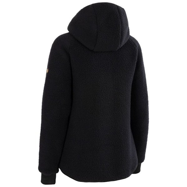 Trespass Reel Fleecejacka i Läder för Kvinnor/Dam XS Svart Black XS