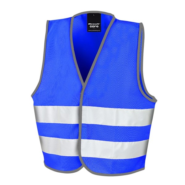 SAFE-GUARD by Result Barn/Barn Core Förbättrad Hi-Vis Väst 7 Royal Blue 7-9 Years