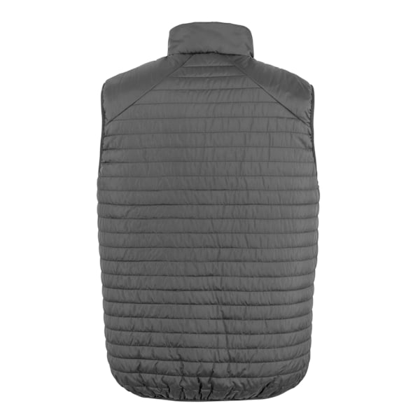 Result Unisex Vuxen Thermoquilt Gilet L Grå/Svart Grey/Black L