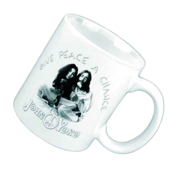John Lennon Give Peace A Chance Mugg One Size Vit White One Size