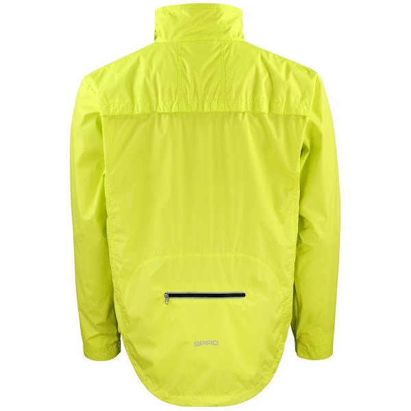 Spiro Unisex Adult Crosslite Track Jacket M Neon Lime Green Neon Lime Green M