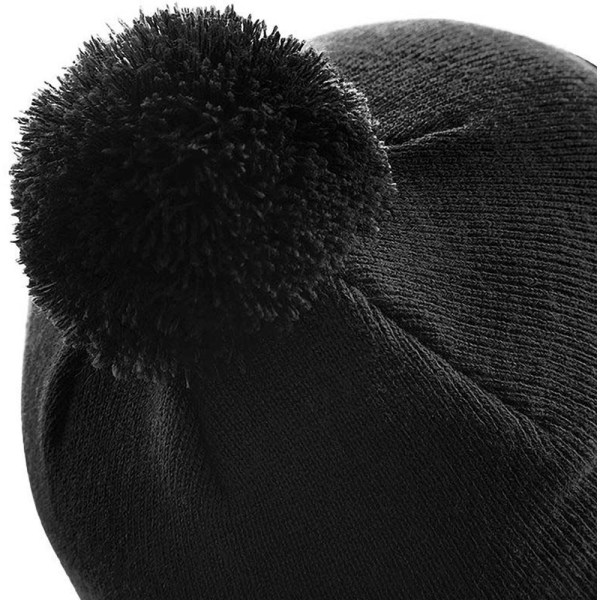 Beechfield Unisex Original Pom Pom Vintermössa Hatt One Size B Black One Size