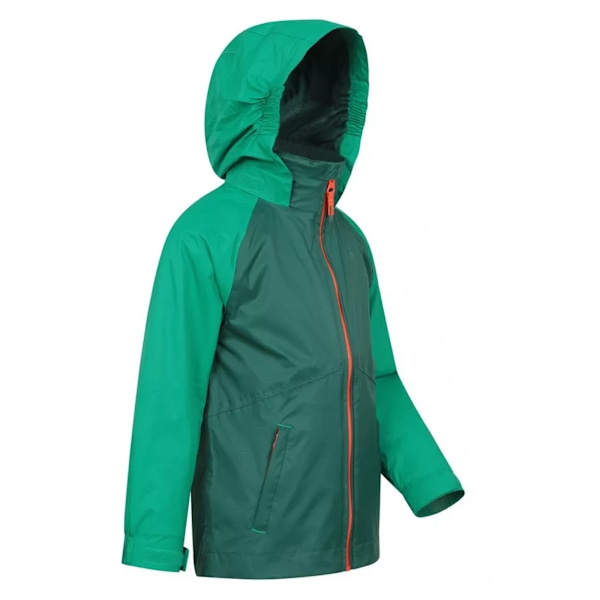 Mountain Warehouse Torrent II Vattentät Jacka för Barn Green 11-12 Years