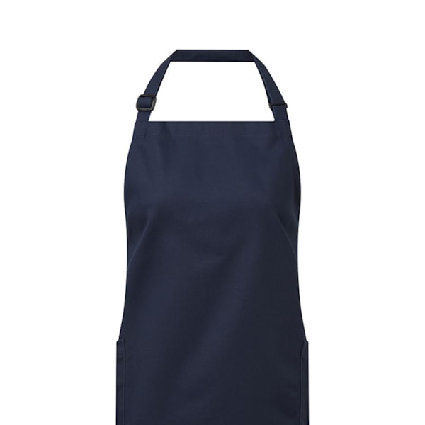 Premier Unisex Vuxen Organisk Fairtrade Certifierad Full Förkläde En Navy One Size
