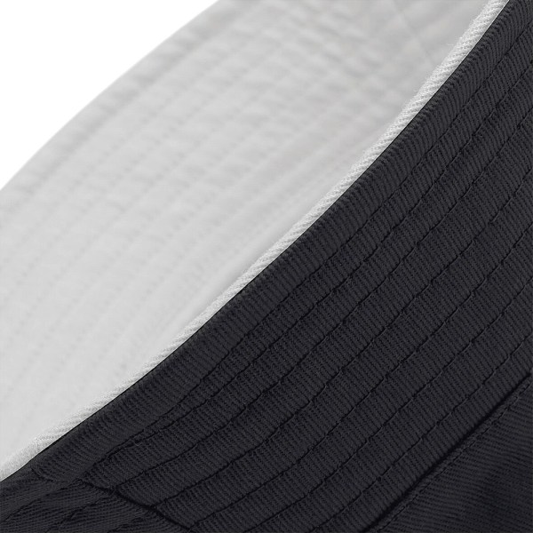 Beechfield Unisex Classic Reversible Bucket Hat SM Svart/ Ljusgrå Black/ Light Grey SM