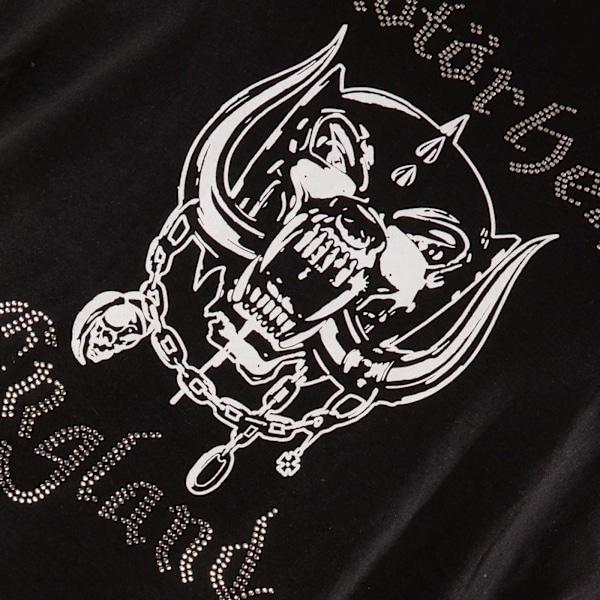 Motorhead Unisex Vuxen England Dekorerad Bomulls T-shirt S Svart Black S
