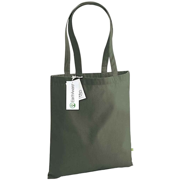 Westford Mill EarthAware ekologisk shoppingväska One Size Olive Gre Olive Green One Size