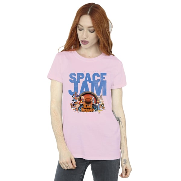 Space Jam: A New Legacy Dam/Dam Tune Squad Bomull Boyfrie Baby Pink L