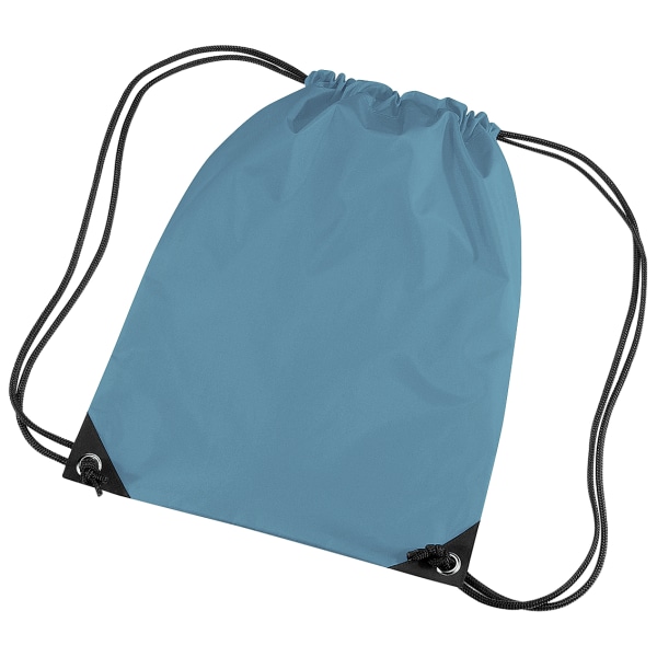Bagbase Premium Gymsac Water Resistant Bag (11 liter) (Pack Of Ocean Blue One Size